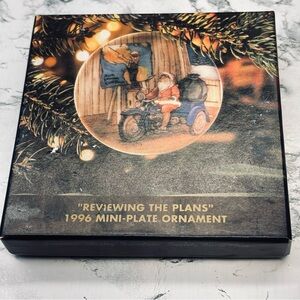 Harley-Davidson Mini Plate Ornament